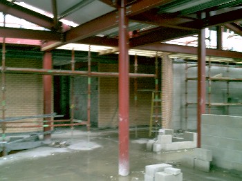 New School Site on April 2008